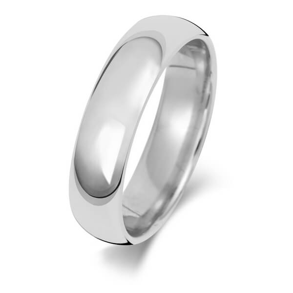 Platinum court clearance wedding ring