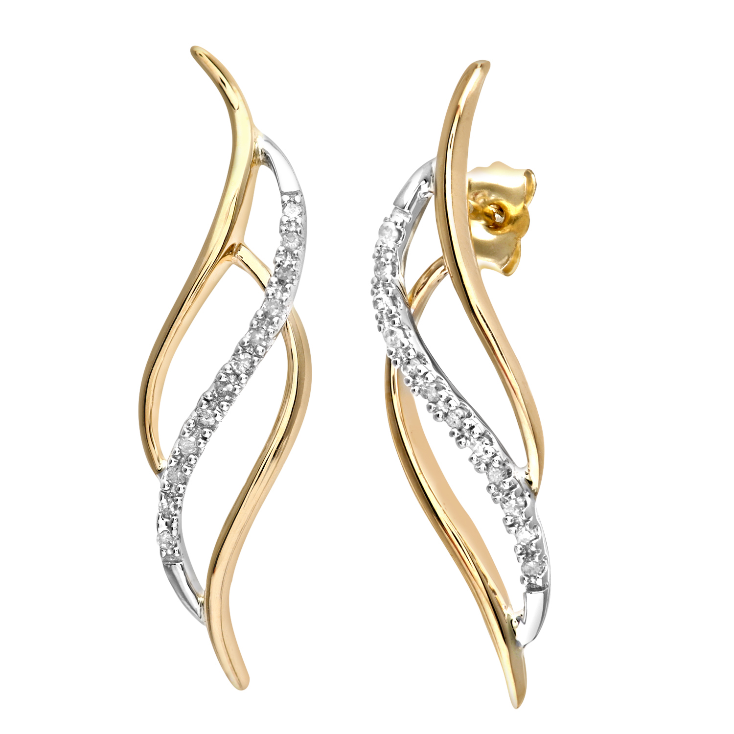 Floating Diamond Earrings – Graziela Gems